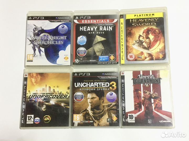 PlayStation 1/2/3 диски с играми