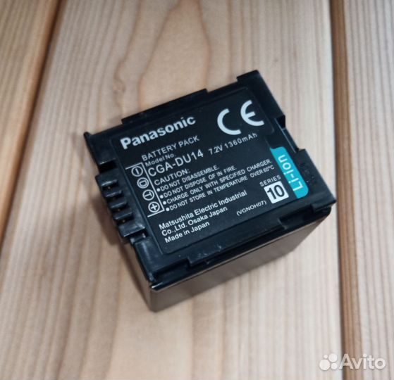 Panasonic CGA-DU14 7.2V 1360mAh