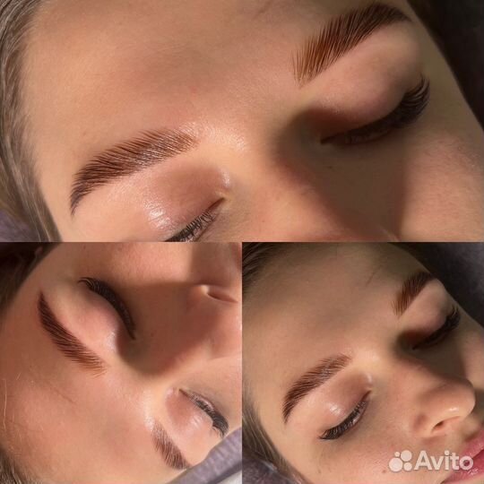 Долговременная укладка бровей