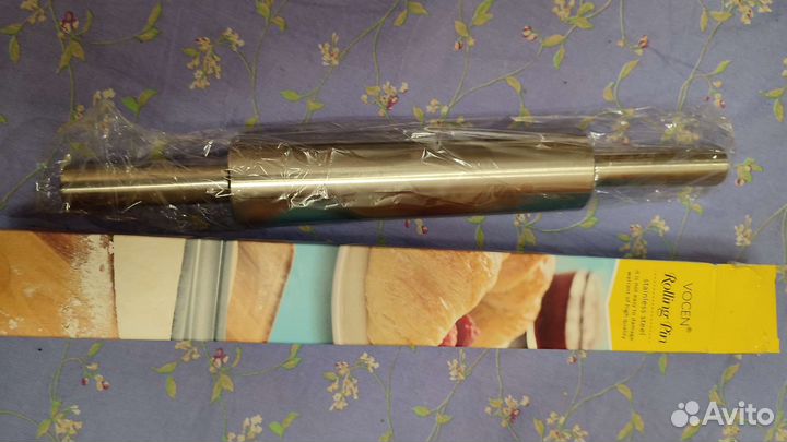 Скалка новая нержавеющая сталь