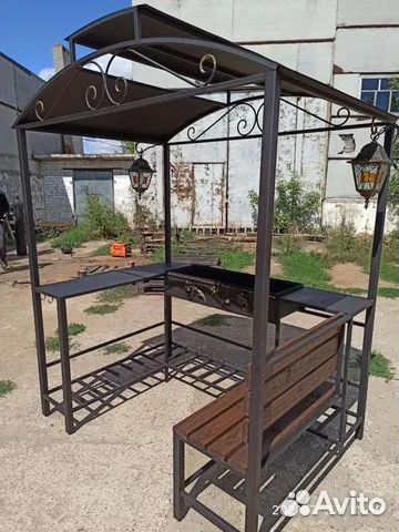 Мангал С крышей
