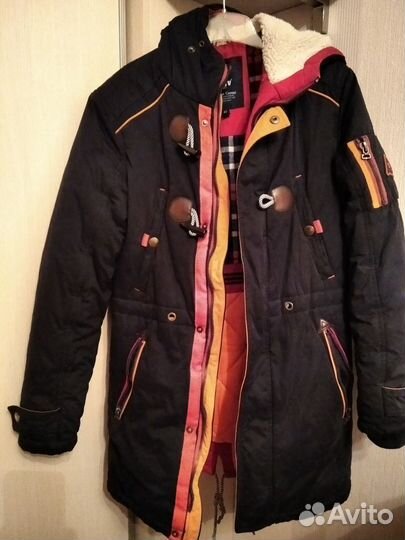 Продается зимняя парка на подростка