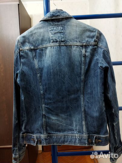 Джинсовая куртка мужская, размер S(46)