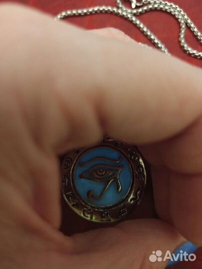 Кулон Глаз Гора из стали