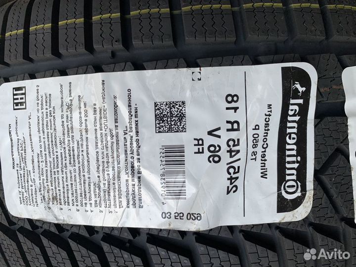 Continental ContiWinterContact TS 850 P 245/45 R18