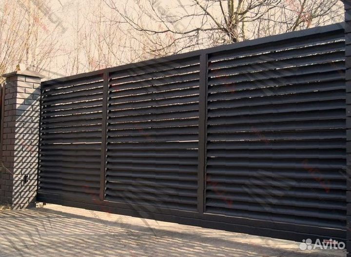Забор жалюзи