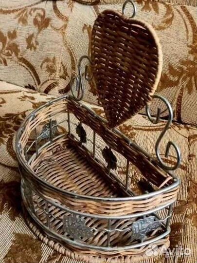 Корзина плетёная сувенир