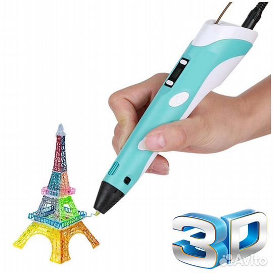 3д ручка (3d ручка) с дисплеем