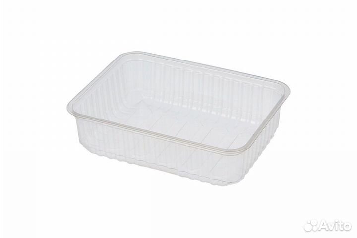 Одноразовый пластиковый контейнер 1000 мл