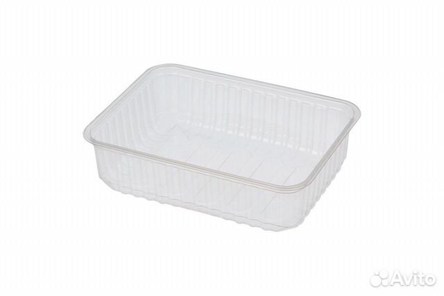 Одноразовый пластиковый контейнер 1000 мл