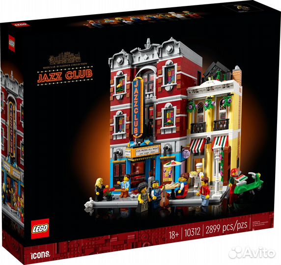 Lego Icons 10312 Jazz Club (Лего джазовый клуб)