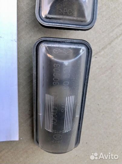 Плафон подсветки номера Subaru