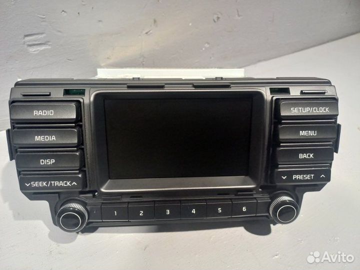 Магнитола Kia Rio 4 X-Line хэтчбек G4FG 2017