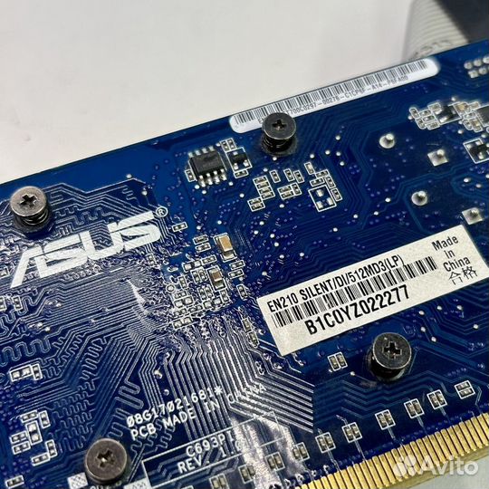 Видеокарта asus GeForce 210 512 Мб DDR3