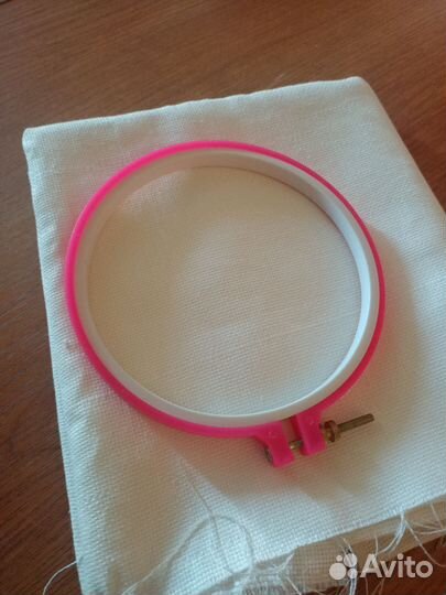 Пяльца канва и вязание