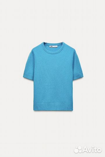 Базовый топ zara новый