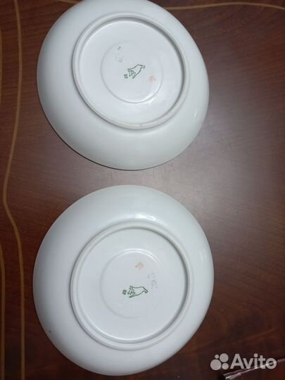 Блюдце цветочный букет 1970 г