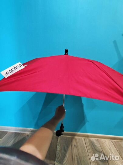 Зонт на коляску bugaboo красный