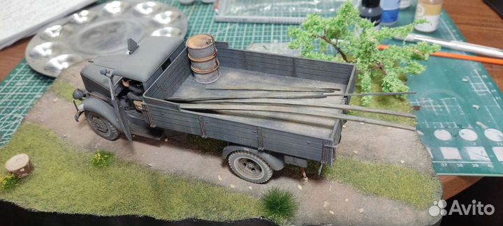 Подставка под сборную модель 1:35