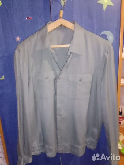 Мужская рубашка военная 54р