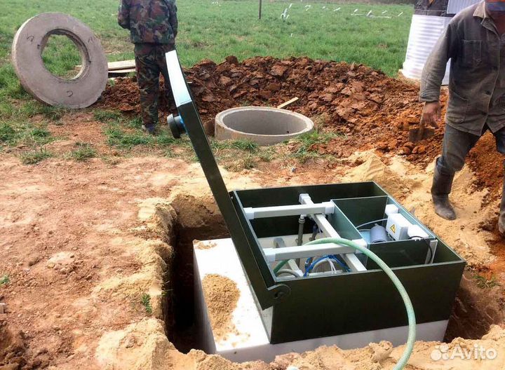 Септик для дома и дачи. Установка под ключ