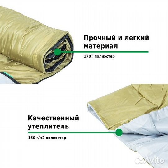 Спальный мешок Green Glade Comfort 180