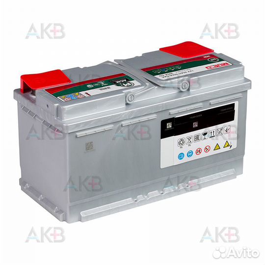 Аккумулятор автомобильный Mutlu AGM 95 Ач 900A обр