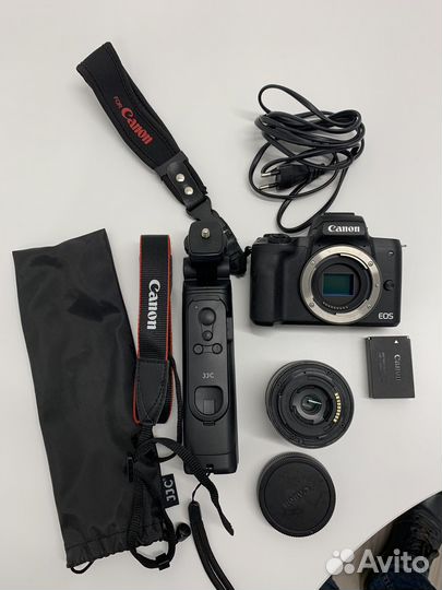 Canon eos m50 kit + хорошие допы