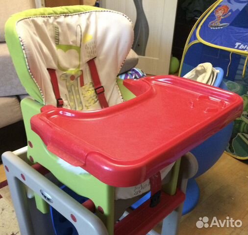 Стульчик-трансформер для кормления Jane Activa Evo