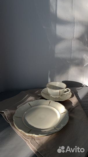 Чайное кофейное трио винтаж Бавария