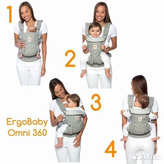 Эргорюкзак ergobaby omni 360