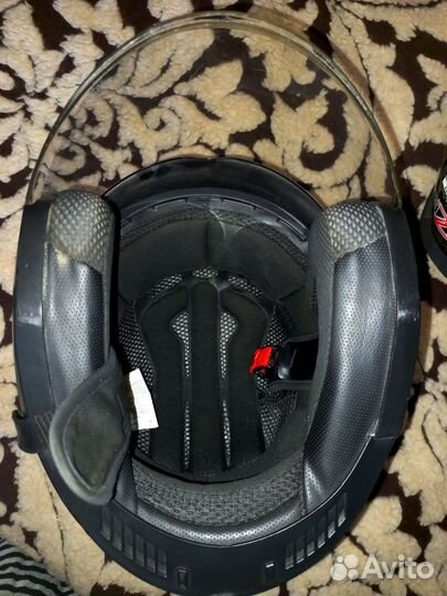 Мото шлем открытый Hizer S 55-56