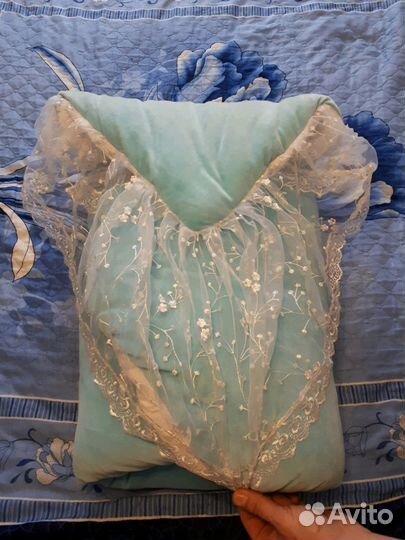 Зимний конверт на выписку