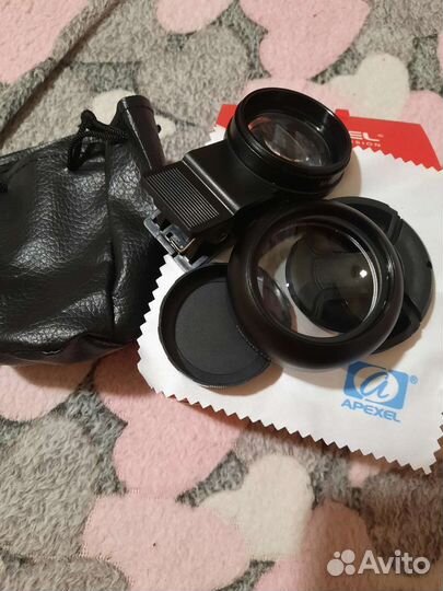 Макро камера рыбий глаз