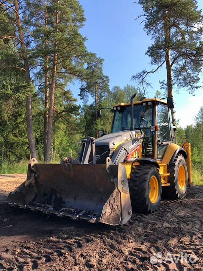 Услуги трактора эксковатора крана