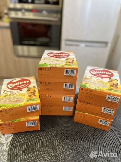 Детские каши безмолочные