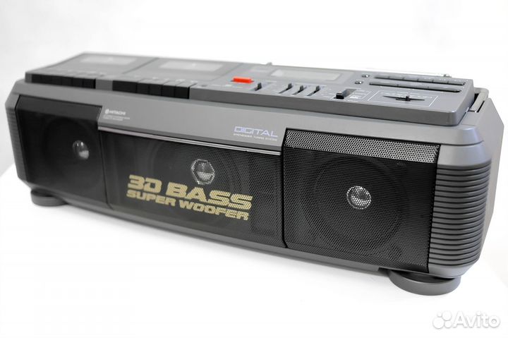 Стереофоническая Магнитола Hitachi TRK-3D35E,1990г