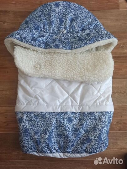 Конверт на выписку зимний