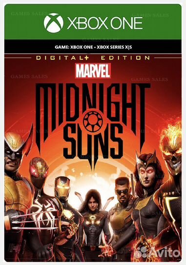 Marvels midnight suns digital+ для xbox ONE ключ