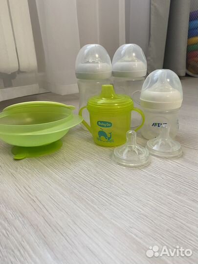 Бутылочки avent