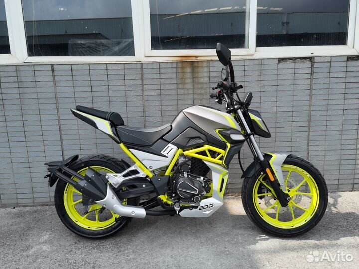 Мотоцикл Nitro 2 200 куб.см салатовый новый