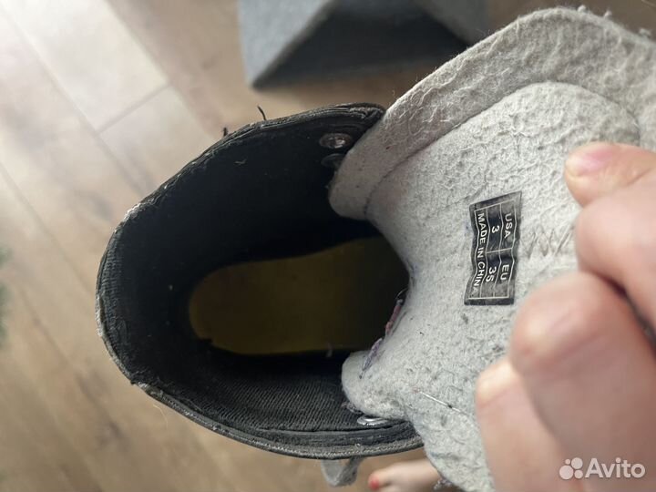 Коньки хоккейные ссм 35 размер