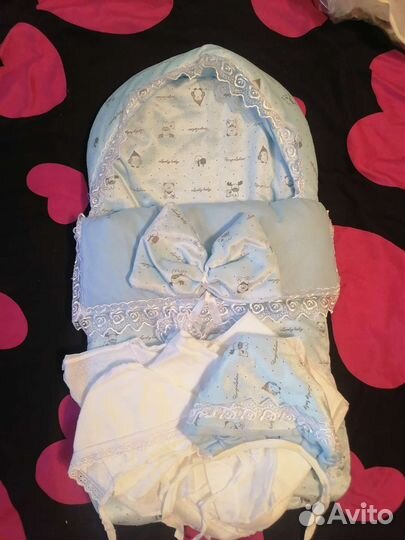 Конверт на выписку для мальчика