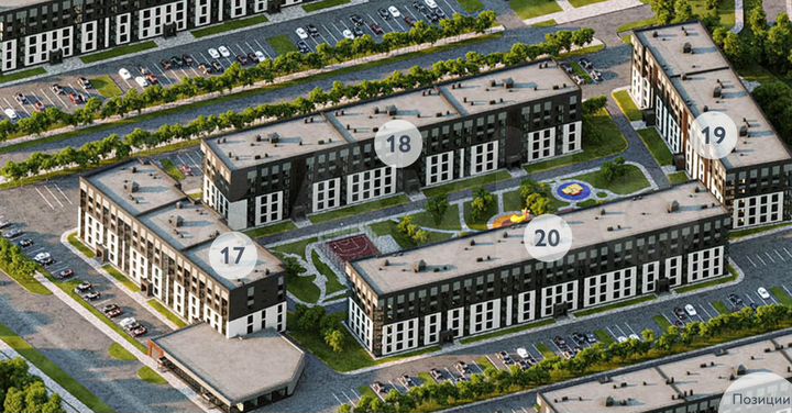 2-к. квартира, 78,9 м², 1/5 эт.