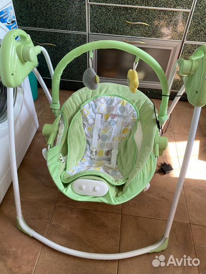 Детские электронные качели