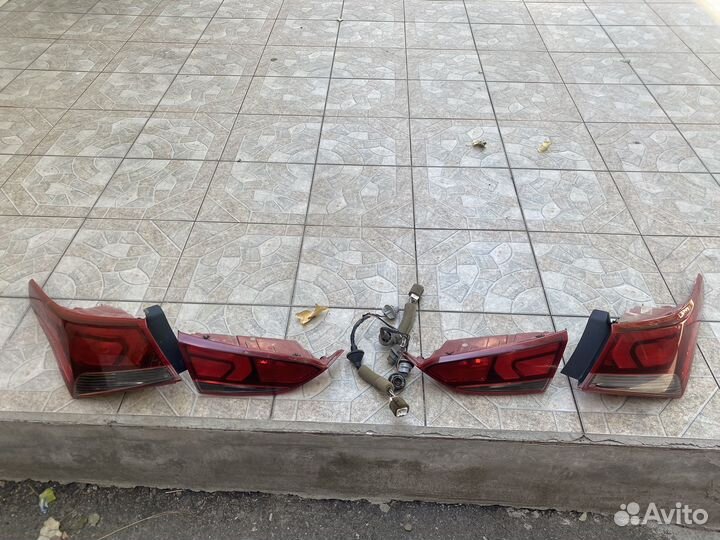 Задние стопы на hyundai solaris 2