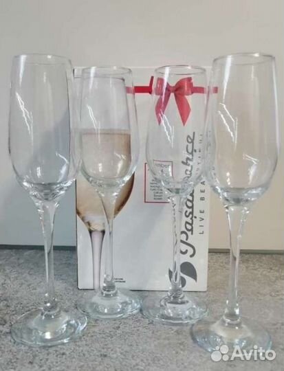 Набор бокалов для шампанского