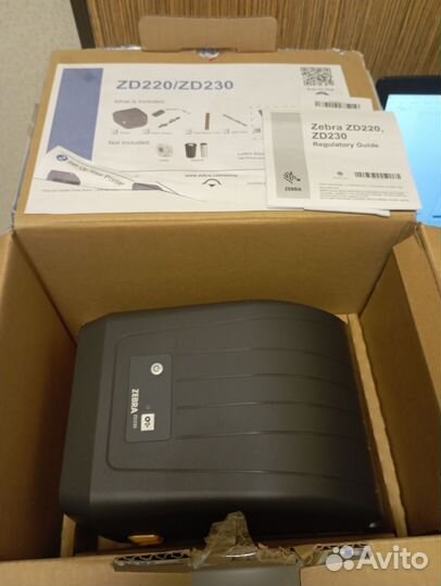 Принтер этикеток Zebra ZD230t USB коробка