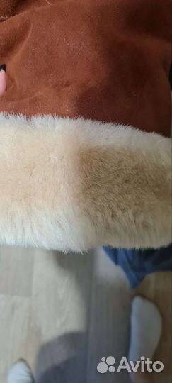 Пальто зимнее новое из овчины