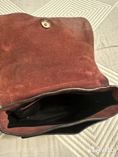 Сумка zara натуральная кожа